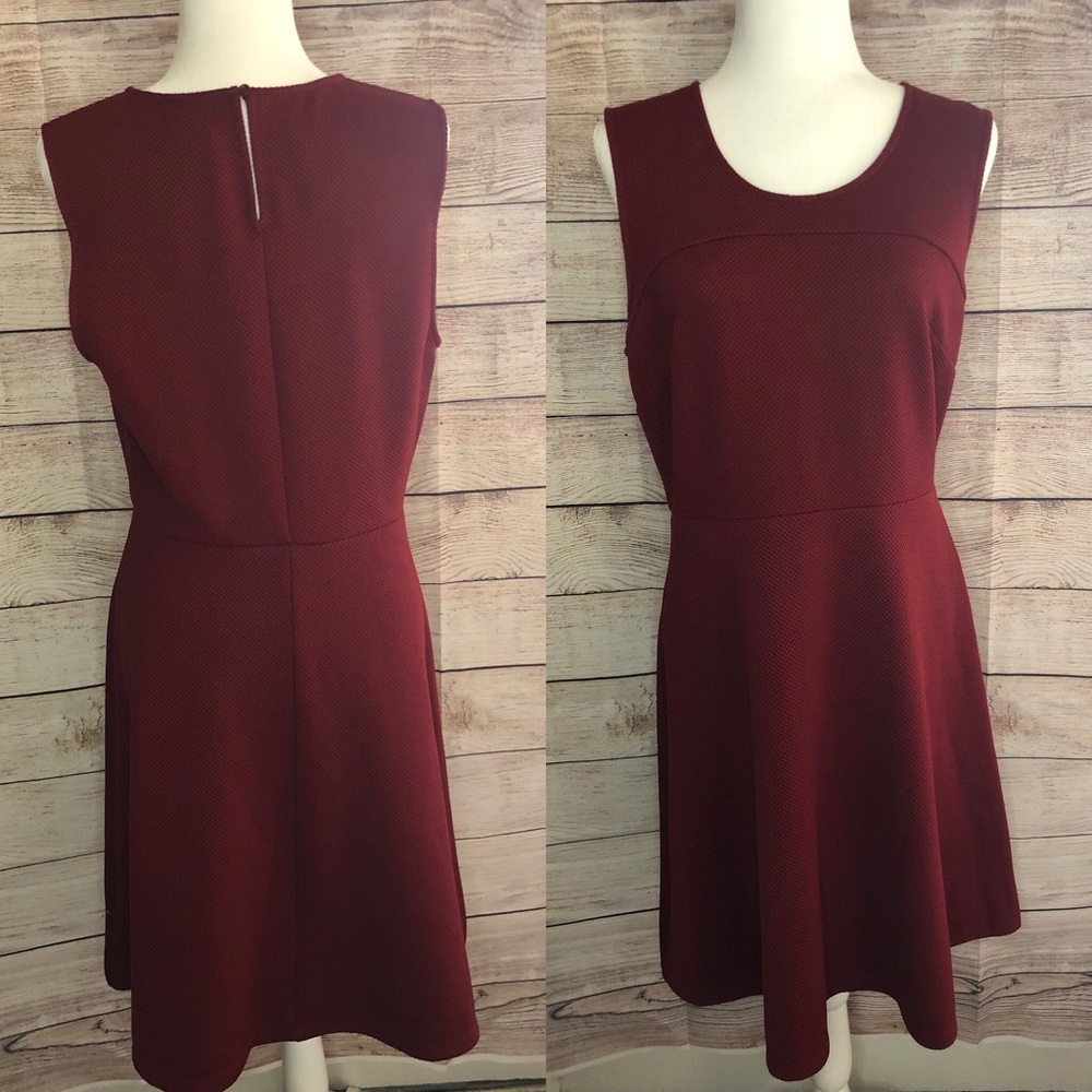 Merona red sleeveless dress